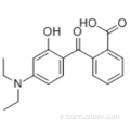 2- (4-Dietilamino-2-hidroksibenzoil) benzoik asit CAS 5809-23-4